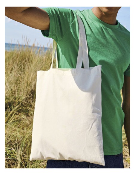 TIG-T90014-Tiger Cotton Shopping Bag With Long Handles 2